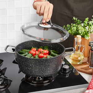 Black Line Granit Derin Tencere