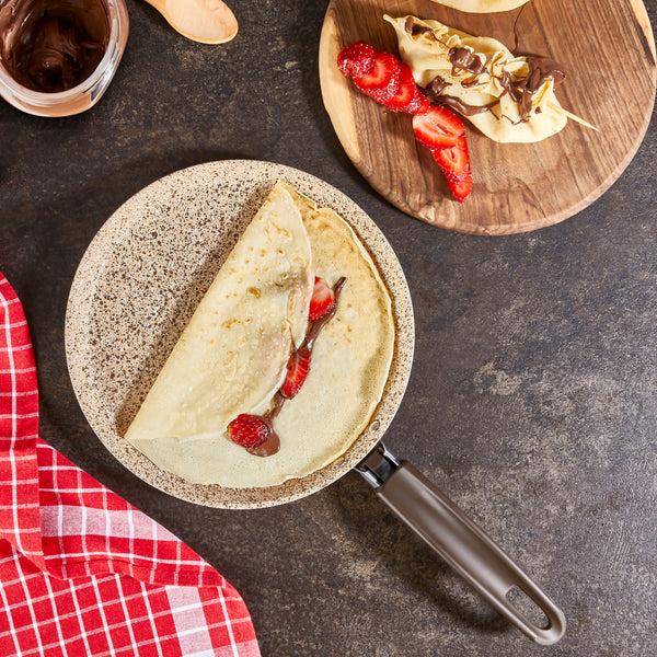 Creamy Granit 24 cm Krep Tavası