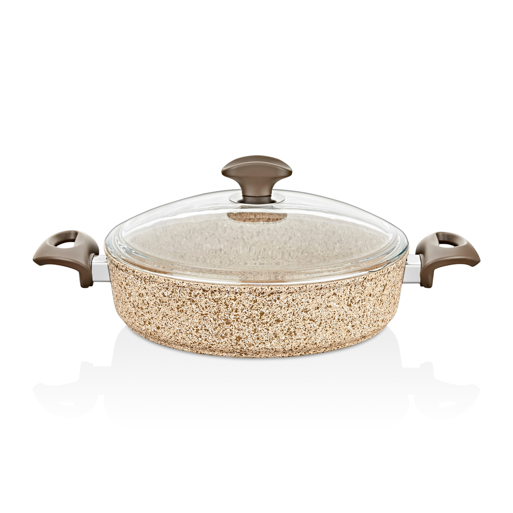 Creamy Granit Karnıyarık Tencere