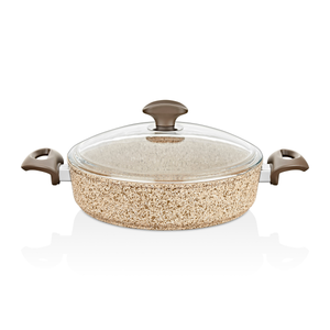 Creamy Granit Karnıyarık Tencere