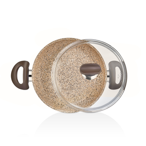 Creamy Granit Karnıyarık Tencere