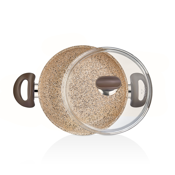 Creamy Granit Karnıyarık Tencere