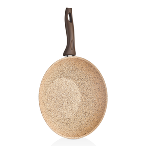 Creamy Granit 28 cm Wok Tava