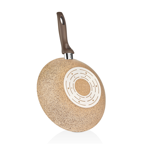 Creamy Granit 28 cm Wok Tava