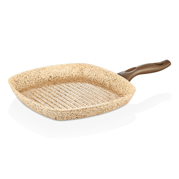 Creamy Granit 28x28 cm Kapaksız Kare Tava