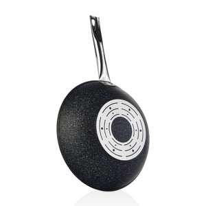 Black Line Granit 28 cm Wok Tava