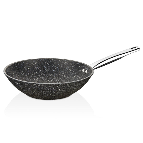 Black Line Granit 28 cm Wok Tava