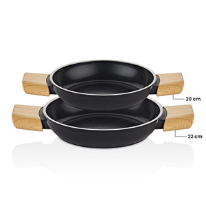 Auris 20-22 cm Granit Seramik Kaplama Sahan Set