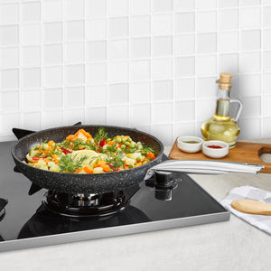 Black Line 20-24-28 cm Granit Tava Seti