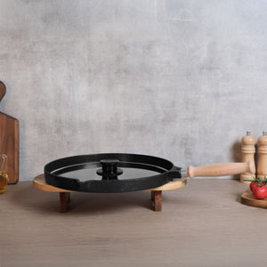 Black Lıne 34 cm Döküm Balık Tavası