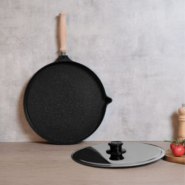 Black Lıne 34 cm Döküm Balık Tavası