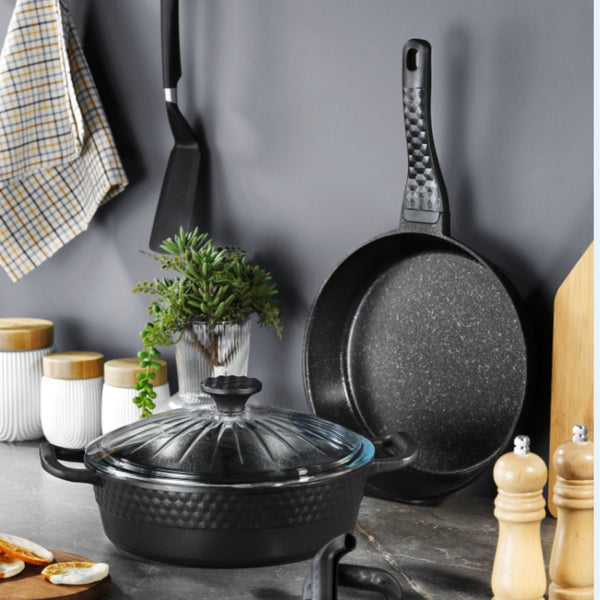 Black Lıne Döküm Elmas 3 Parça set