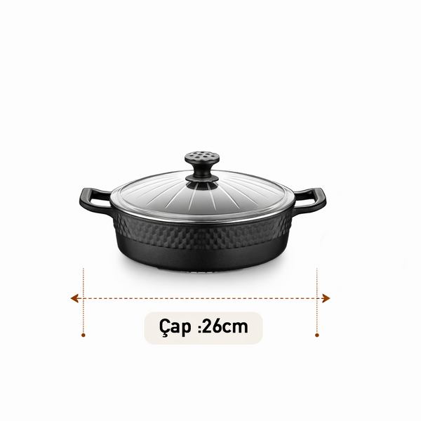 Black Lıne Döküm Elmas 3 Parça set