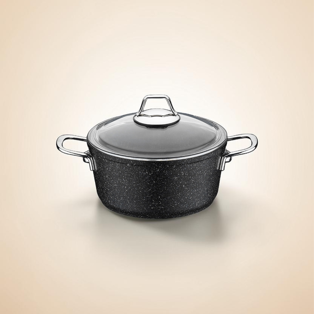 Black Line Granit Derin Tencere
