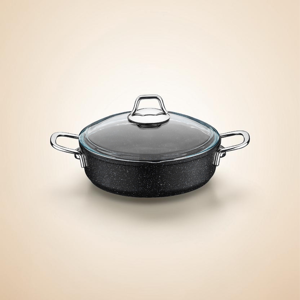 Black Line Granit Karniyarik Tencere