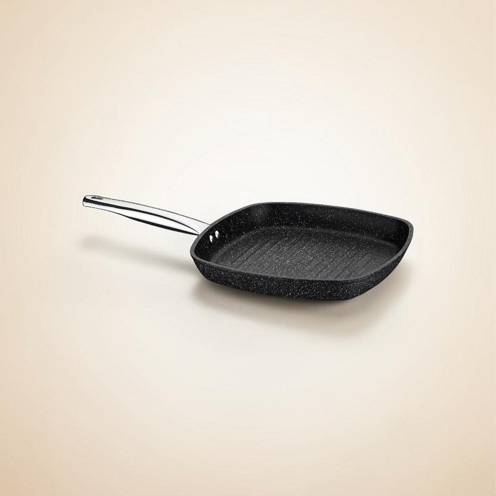 Black Line Granit 28x28 cm Kapaksız Kare Tava