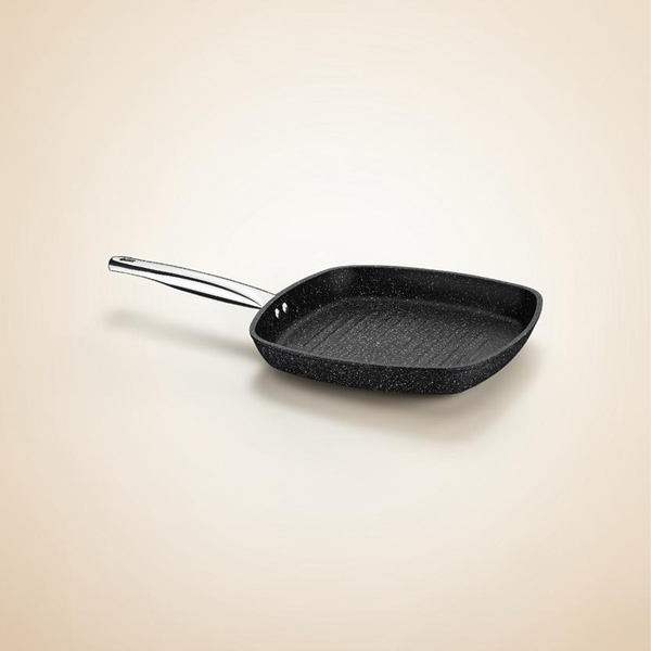 Black Line Granit 28x28 cm Kapaksız Kare Tava