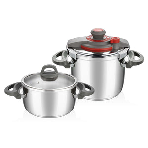 Cook fest 4+7 Litre Düdüklü Tencere Set