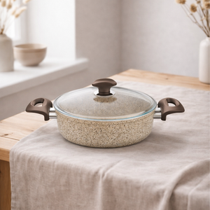 Creamy Granit Karnıyarık Tencere