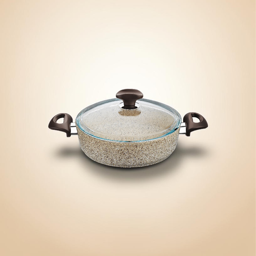 Creamy Granit Karnıyarık Tencere