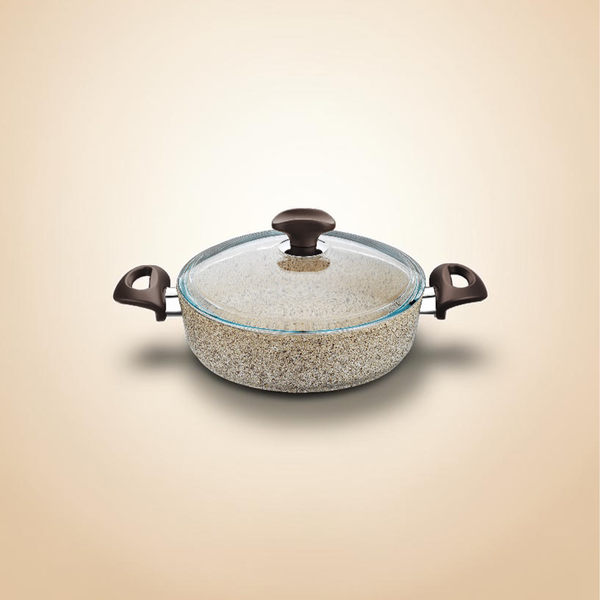 Creamy Granit Karnıyarık Tencere