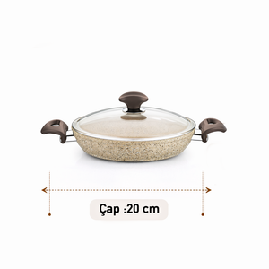 Creamy Granit 6 parça Sahan Set