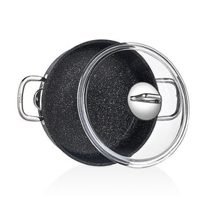 Black Line Granit Karniyarik Tencere