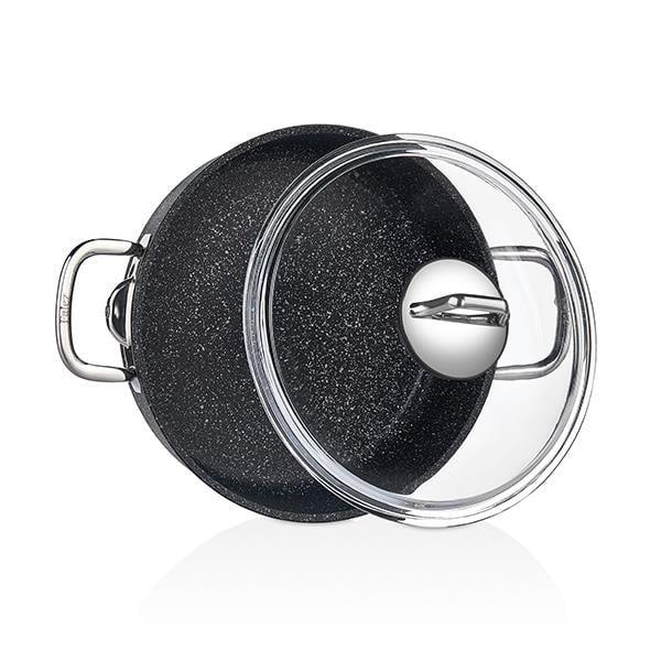 Black Line Granit Karniyarik Tencere