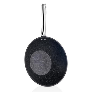 Black Line Granit 28 cm Wok Tava
