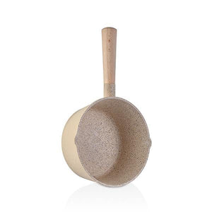 Creamy 16 cm Krem Döküm Cam Kapaklı Sosluk Tava