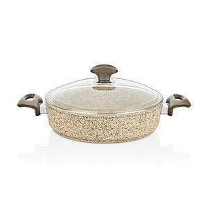 Creamy Granit Karnıyarık Tencere