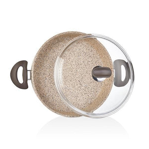 Creamy Granit Karnıyarık Tencere