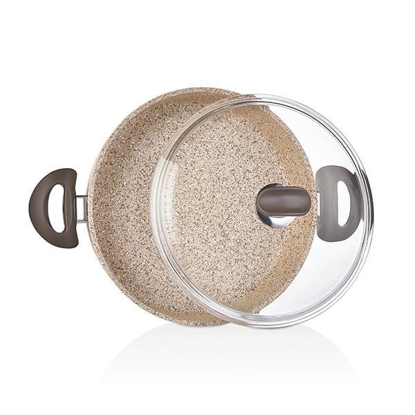 Creamy Granit Karnıyarık Tencere