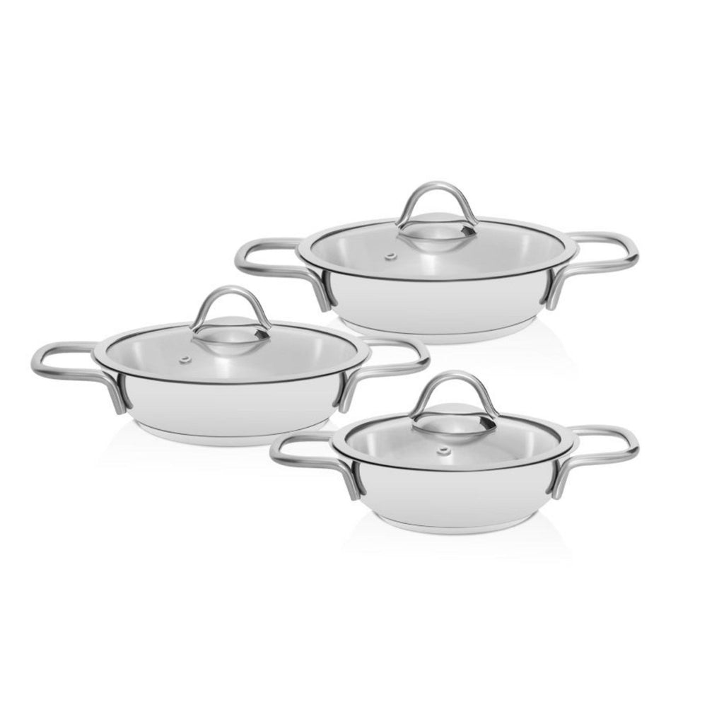 Netto 6 Parça Çelik Sahan Set