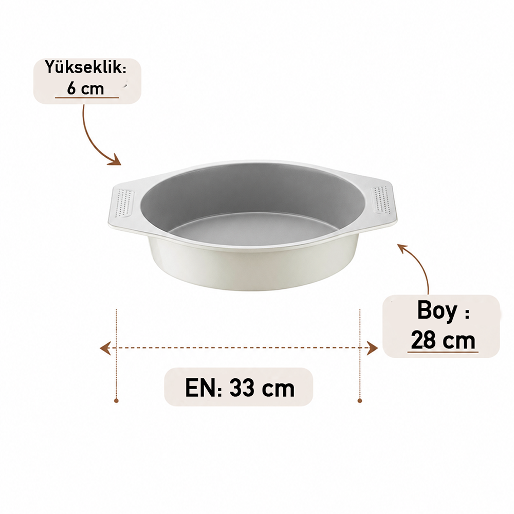 Yuvarlak Kek Kalıbı